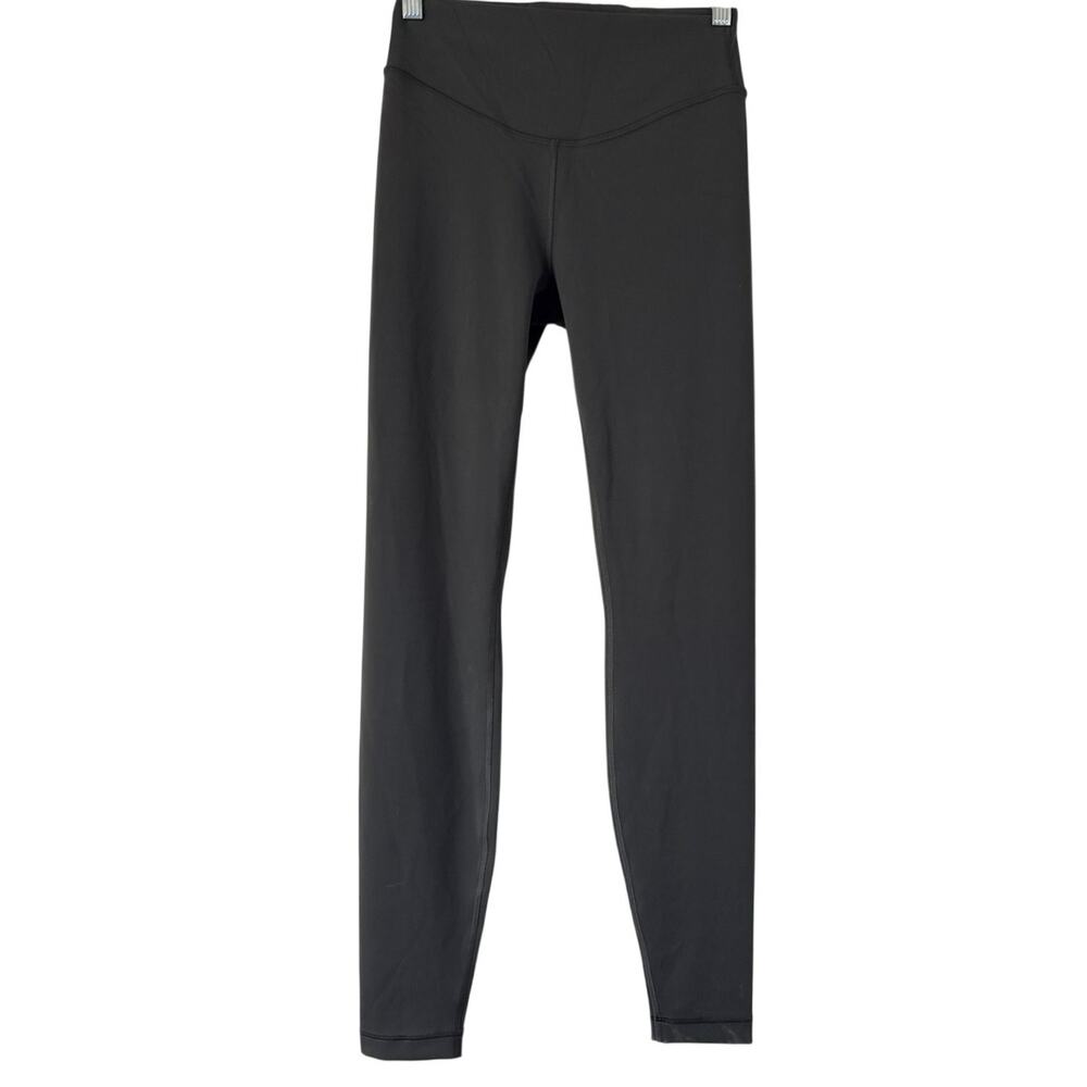 Lululemon Wunder Under SmoothCover High-Rise Tight 28” Graphite Grey Sz 6 - Picture 2 of 11
